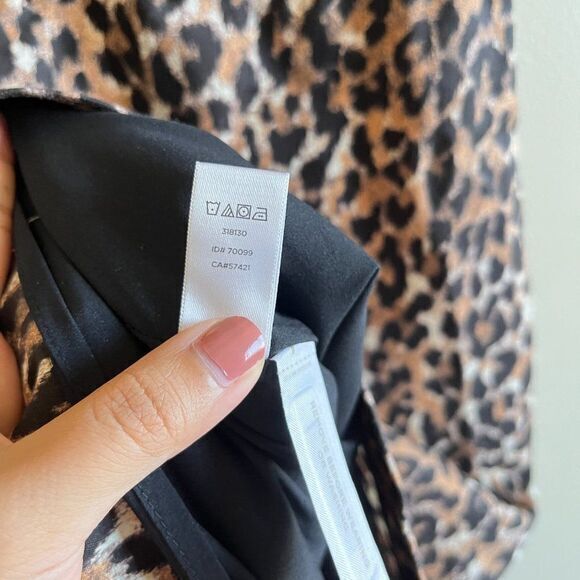 Ann Taylor LOFT Leopard Print Sleeveless Night Out Dress Womens Size 0 P… - Picture 6 of 8